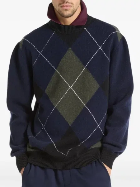 Pulover Balmain de lână albastru