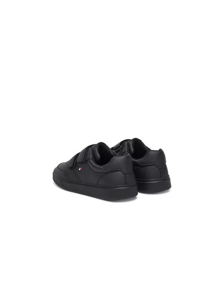 Superge Tommy Hilfiger Low Cut Velcro Sneaker S črna