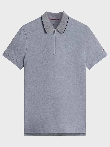 Поло Tommy Hilfiger серое