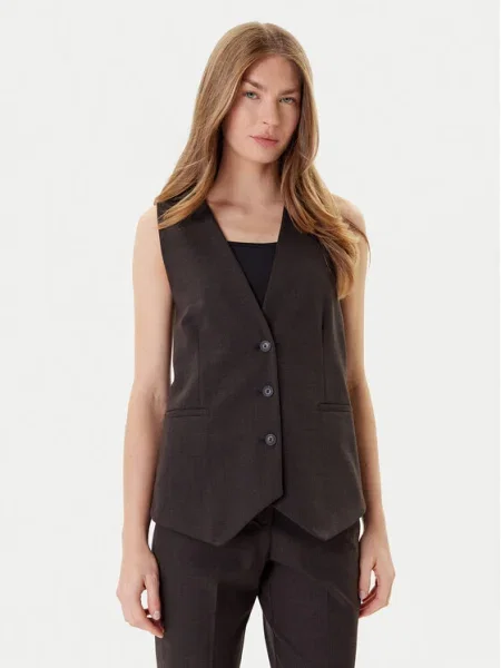 MAX&Co. Жилетка за костюм Colour черен