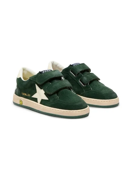 Sneakersy dziecięce Golden Goose Ball Star zielone