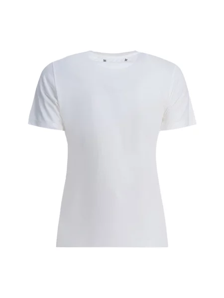 Lniana koszulka Golden Goose biała