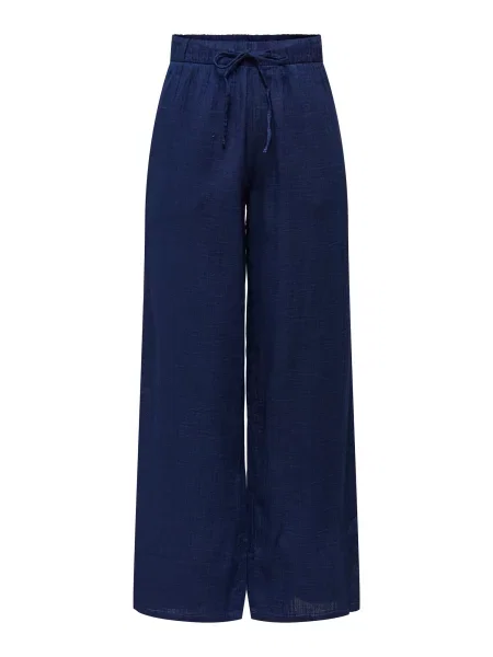 Only Petite Pantaloni ONLLEON indigo
