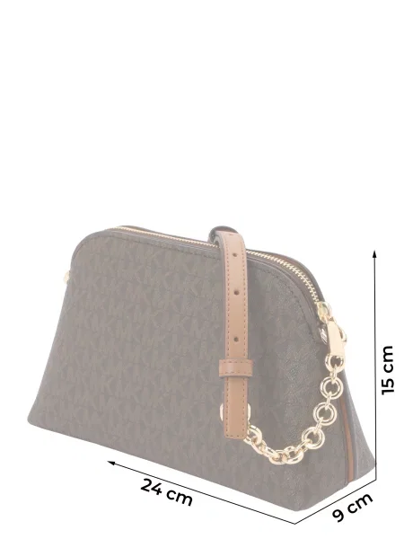 MICHAEL Michael Kors Kabelka Freddie Tmavo hnedá