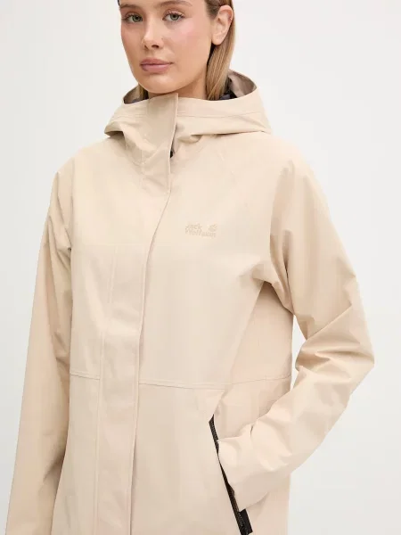 Dzseki Jack Wolfskin bézs