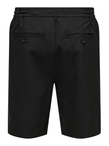 Only & Sons Šortky z materiálu Lou černá