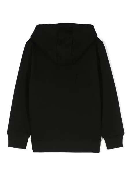 Bluza z kapturem dziecięca Lacoste czarna