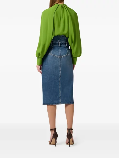 Bluză Elisabetta Franchi verde