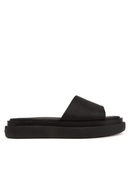 Calvin Klein Papucs Flatform Slide Jacq fekete