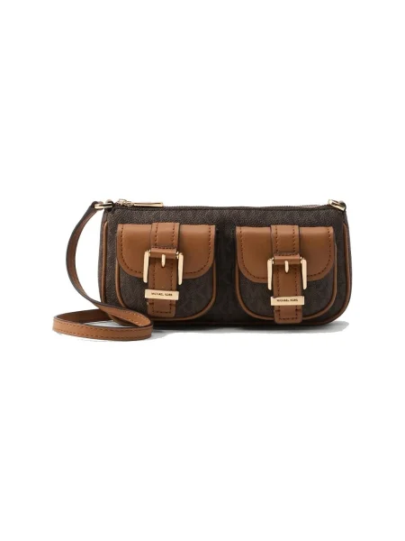 MICHAEL Michael Kors Geantă de umăr coniac / închis maro