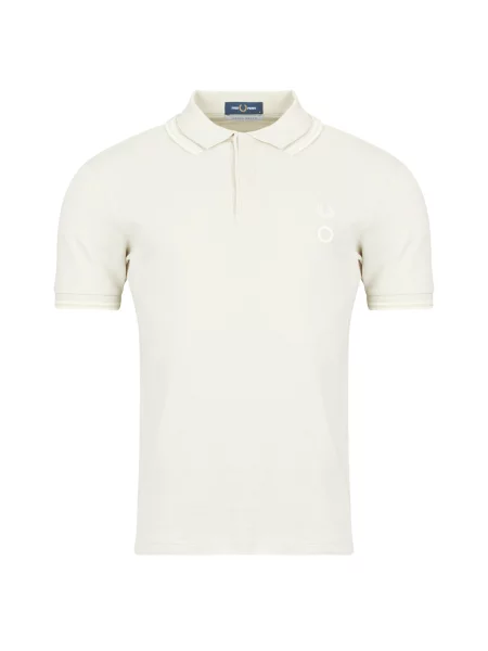S golierom košeľa Fred Perry béžová