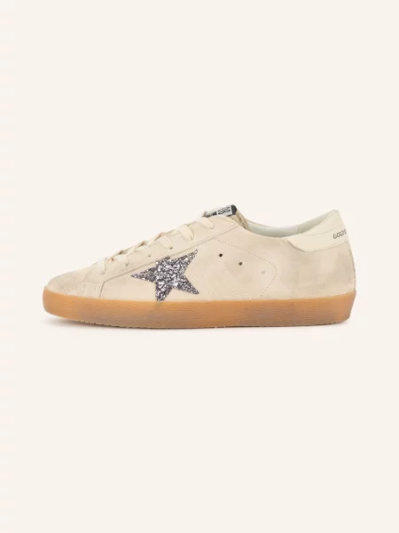 Golden Goose Sneakersy Super-Star světle / krémová šedá