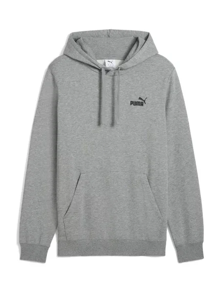PUMA Megztinis be užsegimo Essentials No. 1 margai pilka juoda
