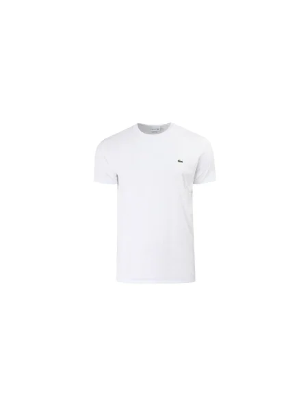 Lacoste tricou bărbătesc din alb