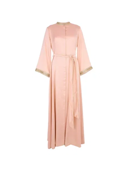 Maksi sukienka maxi Baruni garniturowa różowa