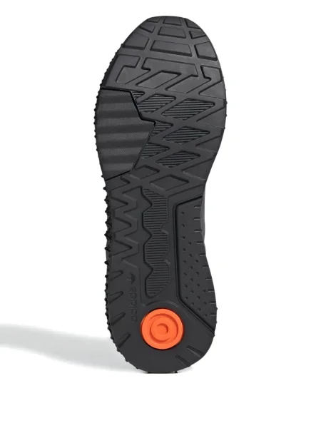 Top Adidas alergare cu decolteu în V alb