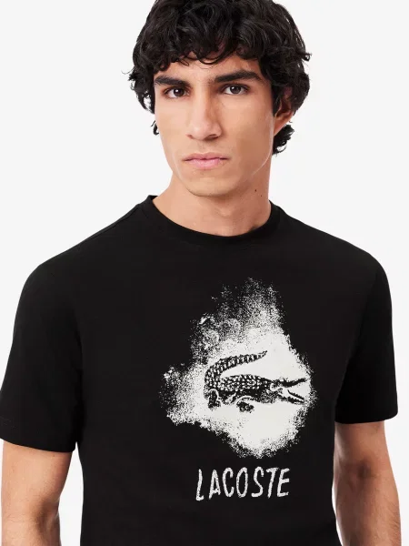 Футболка Lacoste чорний