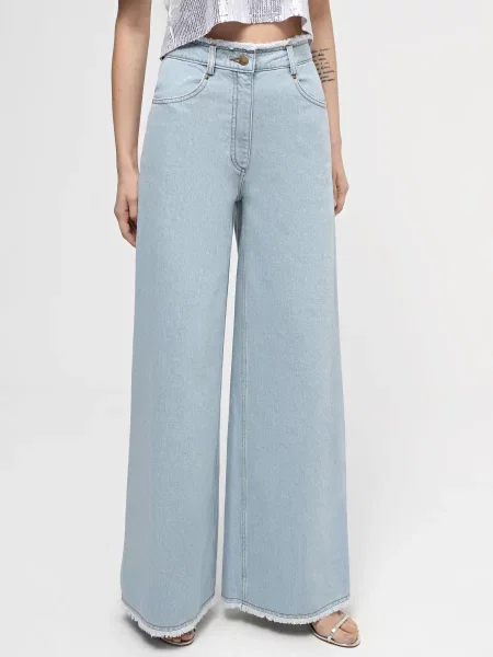 A.G.N.A Широкі джинси блакитний