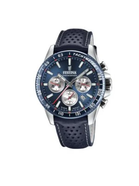 Festina Hodinky Timeless Chronograph Tmavomodrá modré