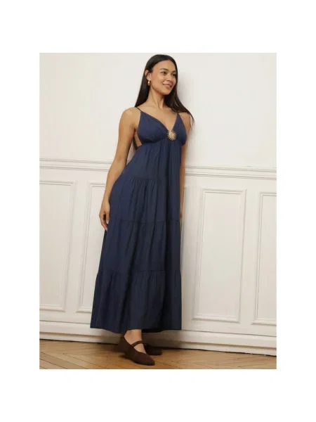 Rochie La Modeuse albastru