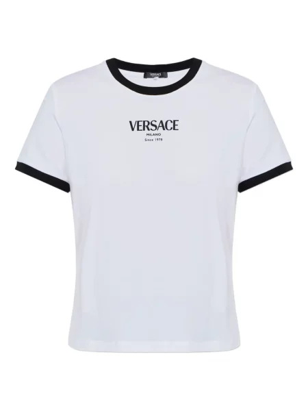 Top Versace alb