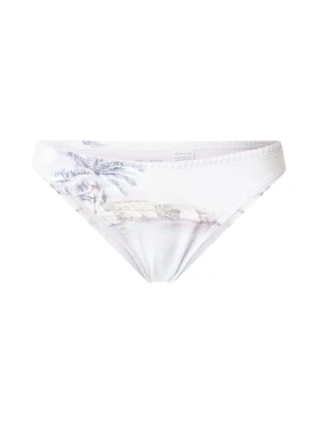 HOLLISTER Slip costum de baie TIDE POOL MUSE albastru alb
