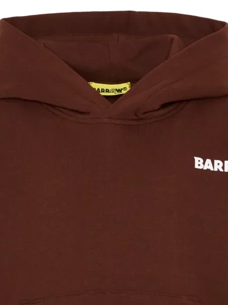 Bluza z kapturem dziecięca Barrow brązowa