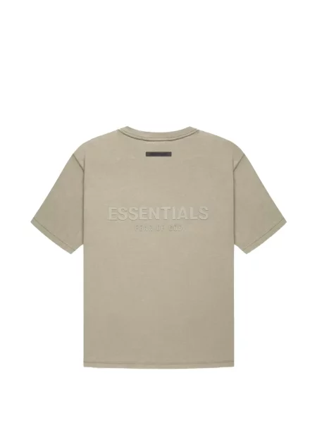 Тениска Fear Of God Essentials с принт сиво