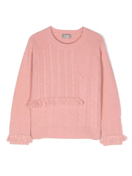 Sweter dziecięcy Il Gufo różowy