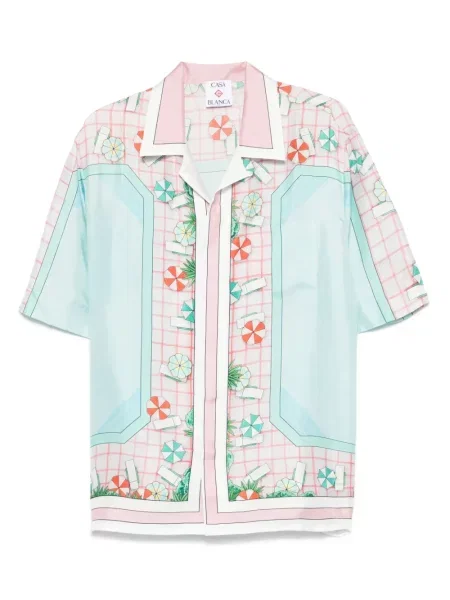 Svilena košulja Casablanca ružičasta