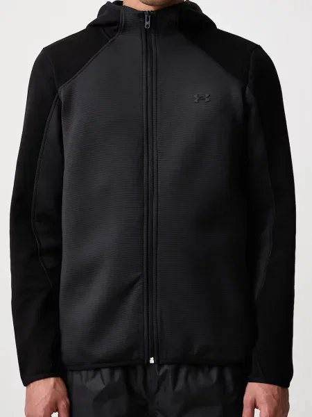 Bluza treningowa Under Armour Unstoppable Fleece ultimate black/black czarna
