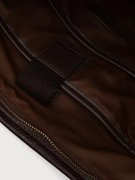 Valentino Bags шопинг чанта дамска от имитация на кожа MAURY кафяво