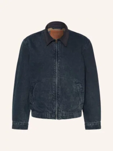 Levi's® Džínová Bunda Castro Z Kombinace Materiálů tmavě modrá