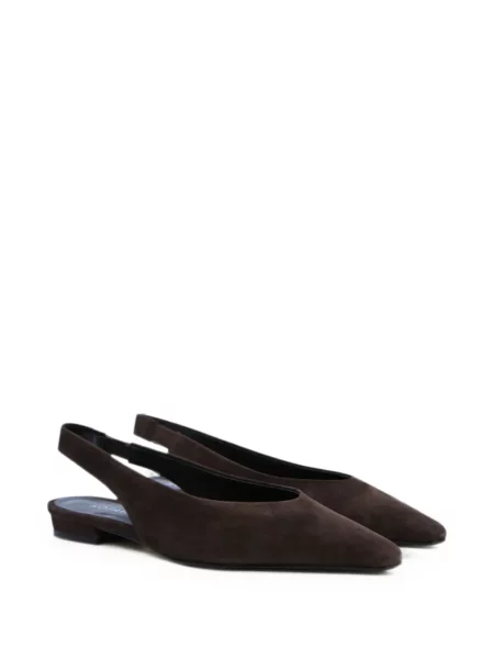 Pantofi cu toc Notabene slingback maro