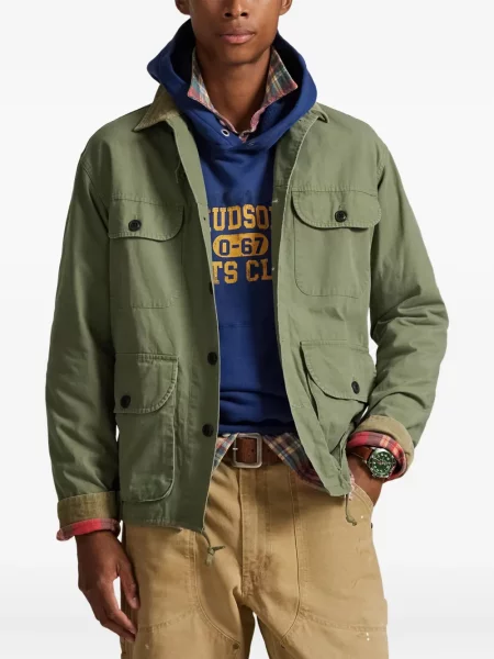 Șapcă Polo Ralph Lauren cu decolteu în V cu autograf în carouri albastru