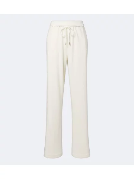 Pantaloni Max Mara de lână alb