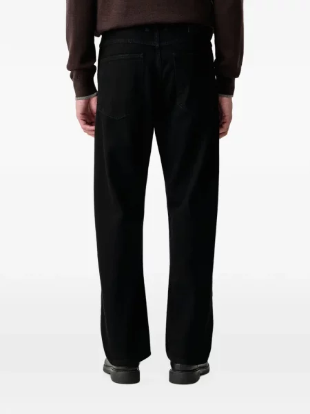 Jeansy straight leg Sisley czarne
