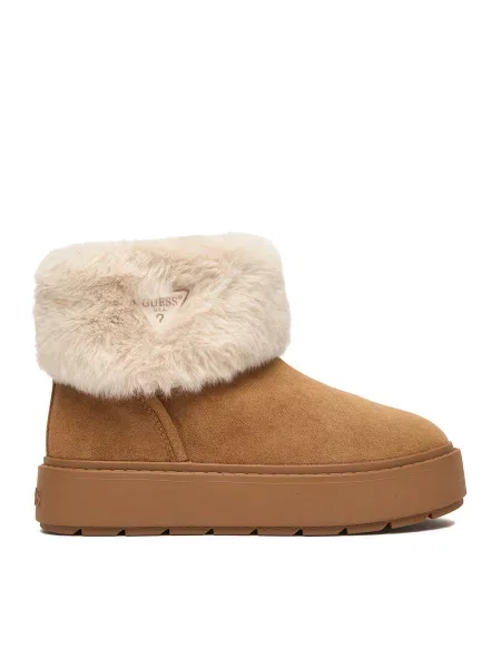 Детские дутики Guess бежевые