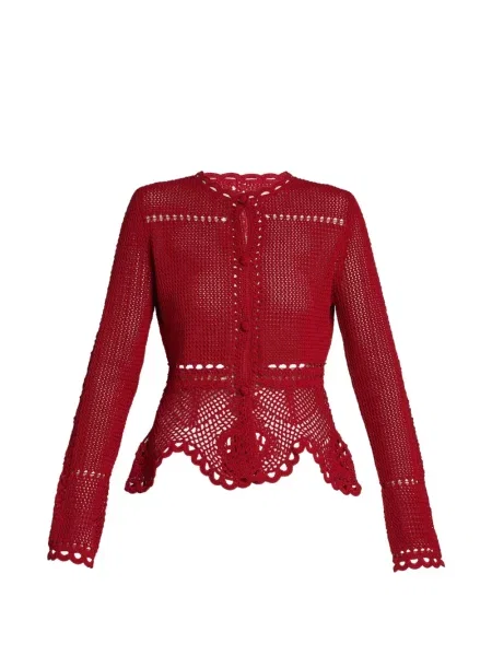 Cardigan Erdem roșu