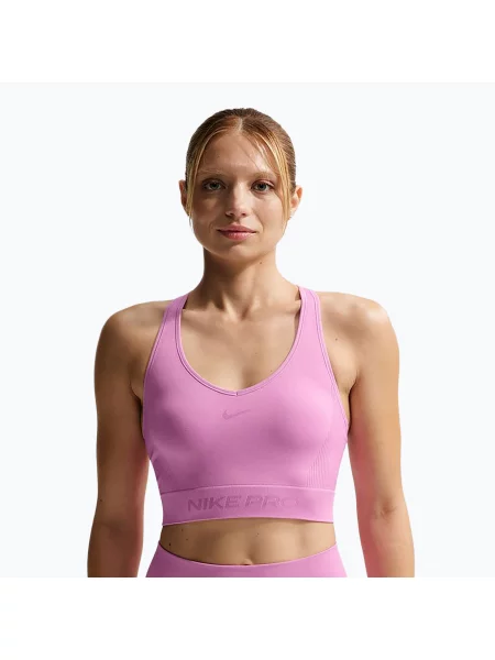 Crop top Nike różowy