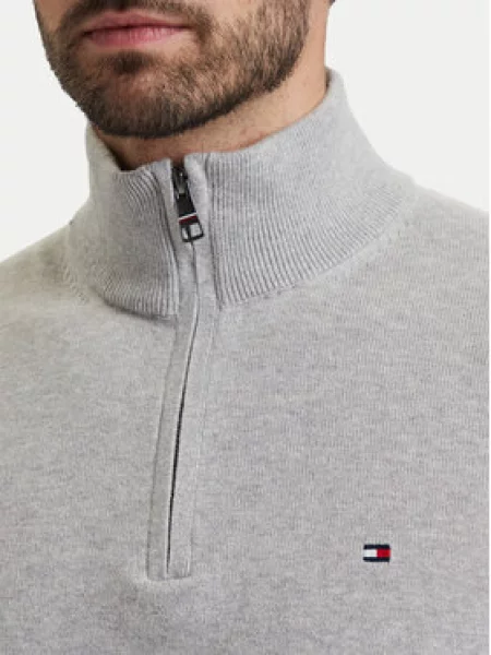Tommy Hilfiger Pulover Svetlo siva