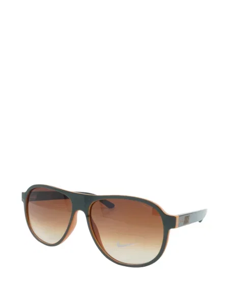 Ochelari de soare Nike de catifea cu autograf retro alb