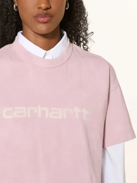 Carhartt Wip Tričko Painter / krémová růžová