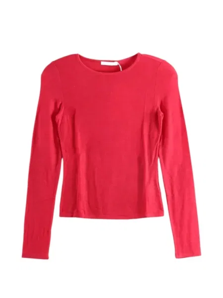 Lung tricou Amomento roșu