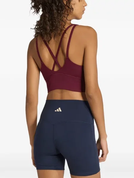 Reversibil sutien Adidas cu dungi alergare negru