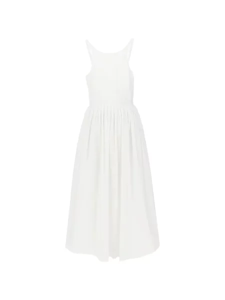 Rochie fără mâneci Emporio Armani fără mâneci alb