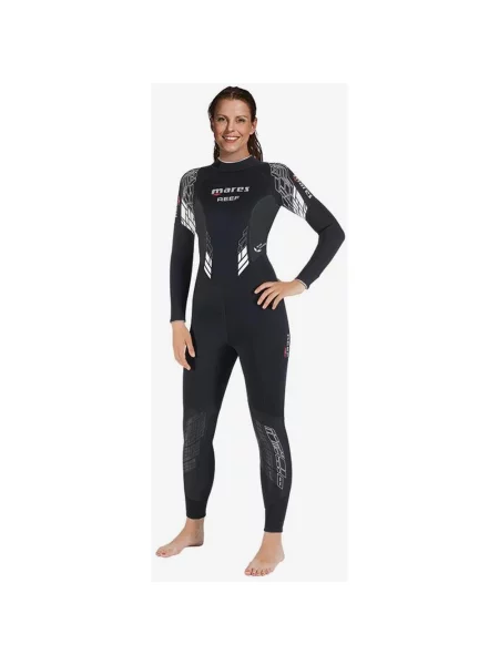 Kombinezon Mares Reef 3 mm czarno-biały 5 biały