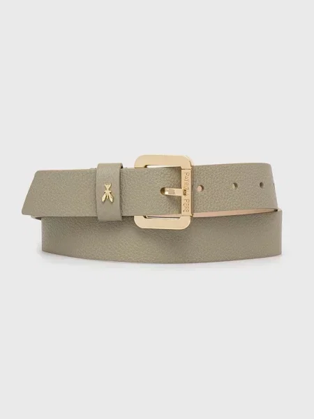 Usnjen Patrizia Pepe zelena