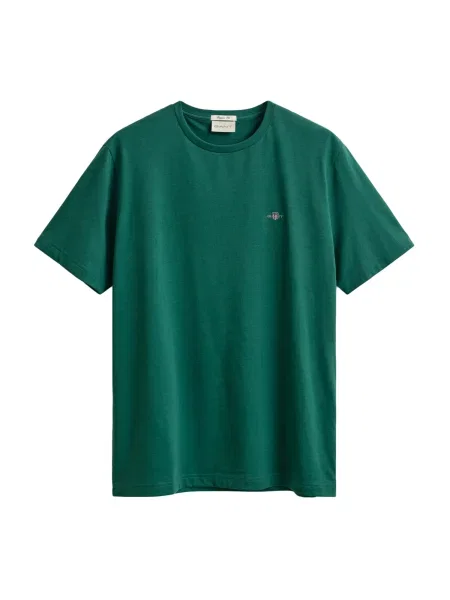 GANT Tricou închis verde