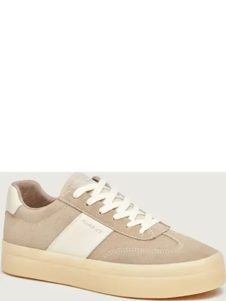 Gant Sneakers Avona | piele întoarsă bej